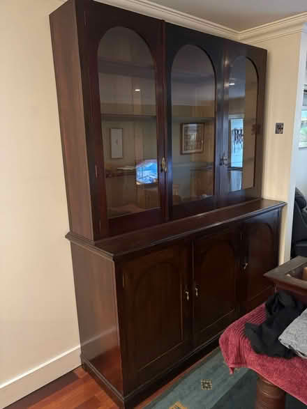 Photo of free Three Door Bookshelf (Alexandria 2015) #2