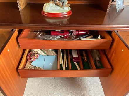 Photo of free Wooden Display Cabinet (Teignmouth) #4
