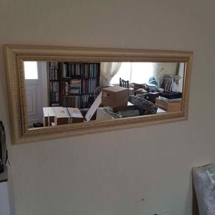Photo of free Large Gold Effect Mirror (Penzance TR18) #1