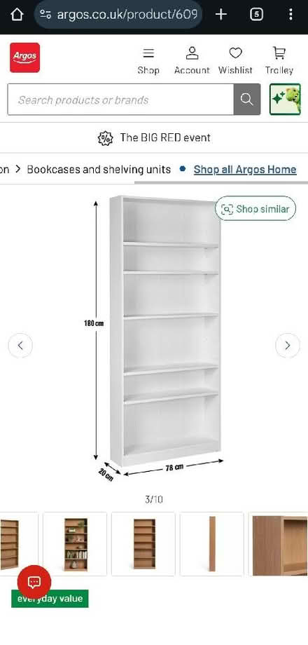 Photo of free 2 tall bookcases (Rafborough GU14) #2