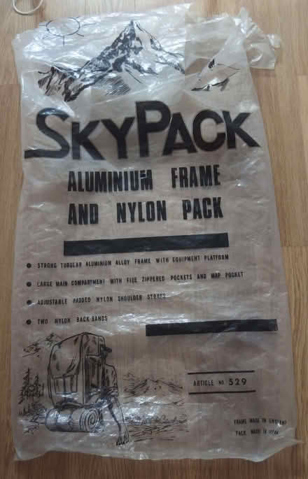 Photo of free Skypack aluminium frame back pack (Wellesbourne CV35) #1