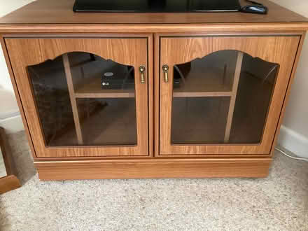 Photo of free Tv unit with doors (Bearwood BH11) #1