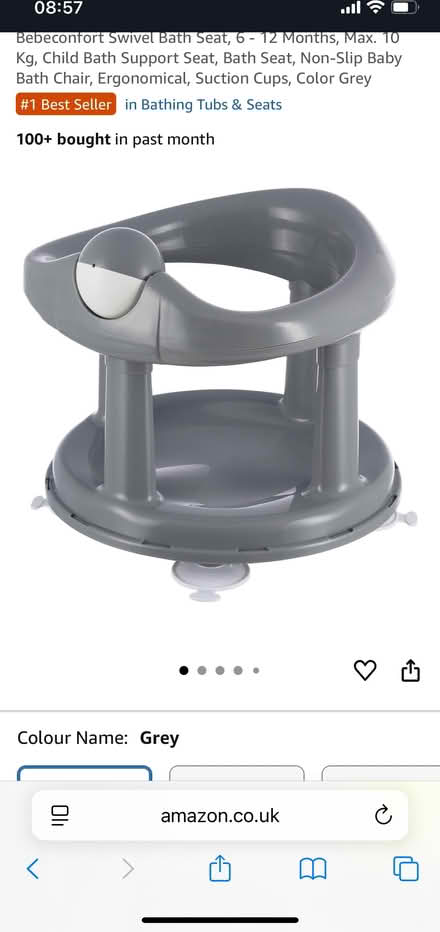 Photo of Baby bath seat (Thringstone LE67) #1