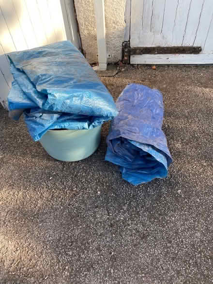 Photo of free Woven plastic sheeting. (Cyncoed CF23) #1