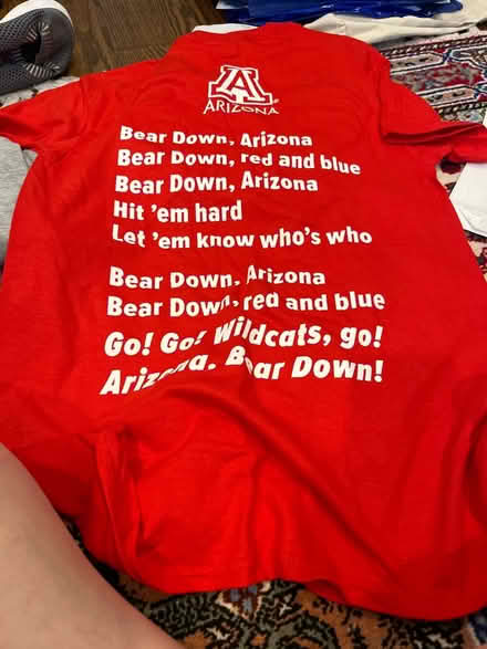 Photo of free University of Arizona T-shirt (Bethesda (Wyngate)) #1