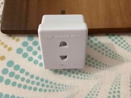 Photo of free Shaver plug (Long Hanborough OX29) #1