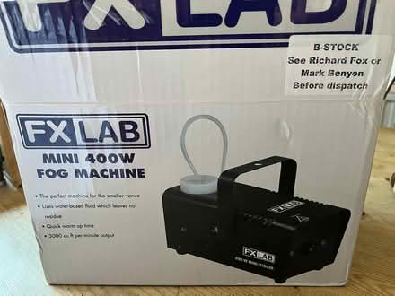Photo of free mini smoke machine (Larkfield) #1