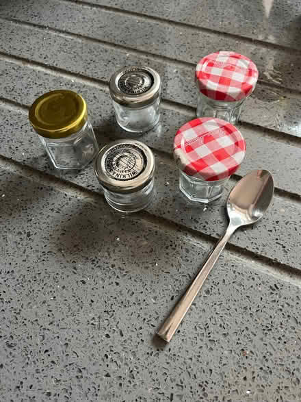 Photo of free Mini jam jars (The Triangle Estate RH15) #1