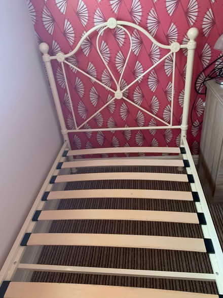 Photo of free Metal Frame Single Bed (Little Hulton M28) #3