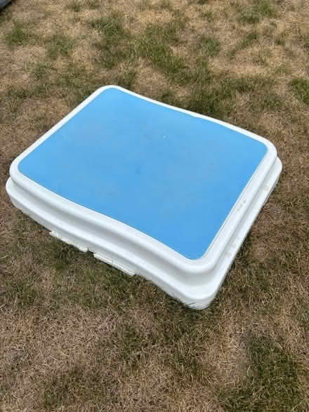 Photo of free Plastic white step with blue rubber top (Chichester PO19) #3