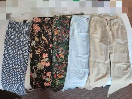 Photo of free 5 pairs of ladies trousers (Rhosllanerchrugog LL14) #1