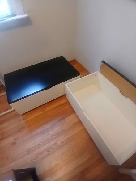 Photo of free rolling storage binswhite (Eastway on the Channel) #3
