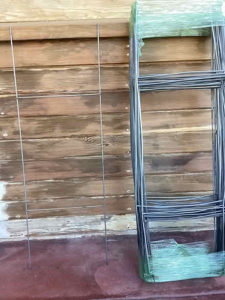 Photo of free Lawn sign frame (near Whole Foods) #1