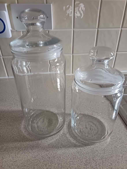 Photo of free Glass storage jars (Southport PR9) #1