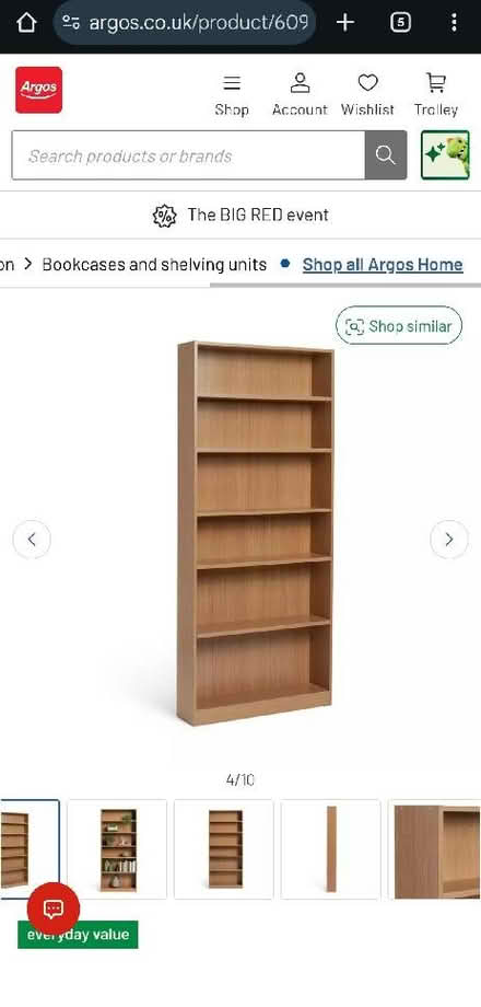 Photo of free 2 tall bookcases (Rafborough GU14) #1