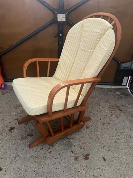 Photo of free Wooden Rocking Chair (DA9) #2