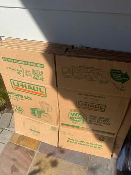 Photo of free Moving Boxes - 6 Medium (Midtown Palo Alto) #1