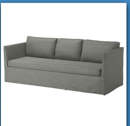 Photo of free Modern Gray Sofa with Cushions (Capitol hill) #1