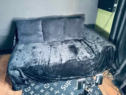 Photo of free 2 seater sofa, excellent condition (Lordship Lane N17) #1