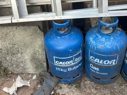 Photo of free Gas bottles 15kg (Stoke Heath B60) #1