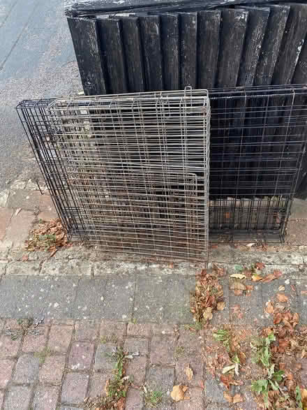Photo of free 2 dog cages (CR0) #2