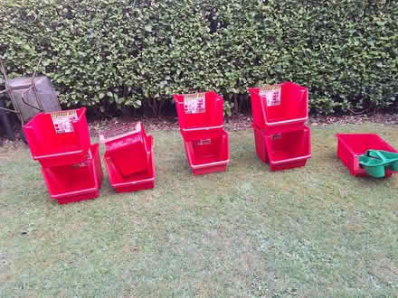 Photo of free plastic storage boxes (Deansgrange, Blackrock) #1
