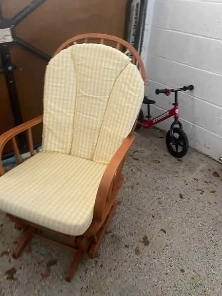 Photo of free Wooden Rocking Chair (DA9) #1
