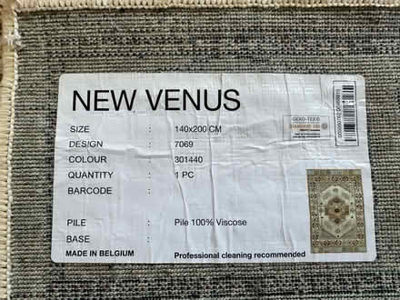 Photo of free Patterned Rug 140cm x200cm (So19 9ah) #4