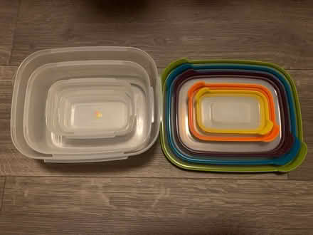 Photo of free Joseph Joseph Set of Tupperware (W3) #3