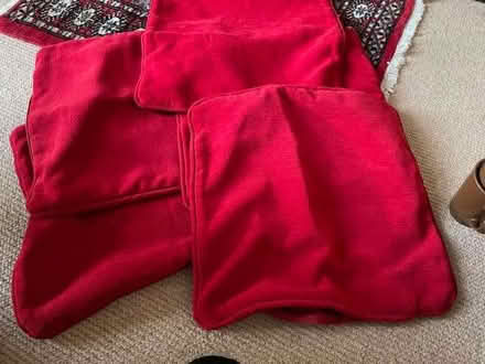 Photo of free Cushion holders red x 5 (Lyncombe) #1
