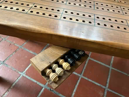 Photo of free CRIBBAGE Board Table (63130) #3