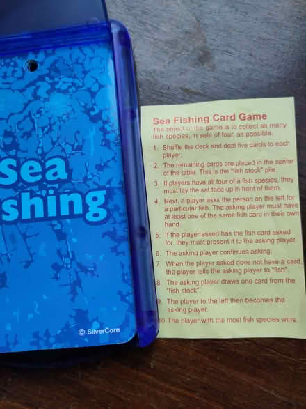 Photo of free Sea fishing playing card game (Henleaze Ward BS9) #2