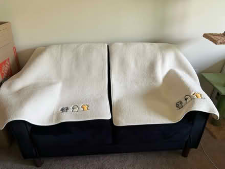 Photo of free Small sofa cover (Greenwood) #1