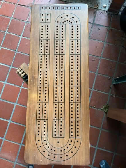 Photo of free CRIBBAGE Board Table (63130) #1