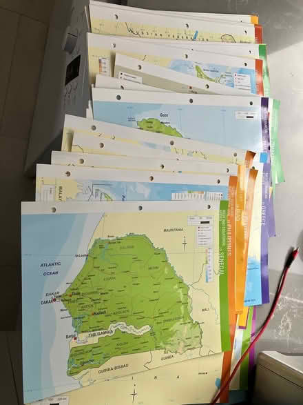 Photo of free Punch hole map sheets (Coulsdon, nr, train station) #1