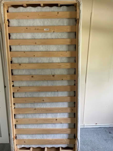 Photo of free IKEA single bed base (Wookey Hole BA5) #3