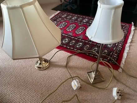 Photo of free Lamps x 2 with shades (Lyncombe) #1