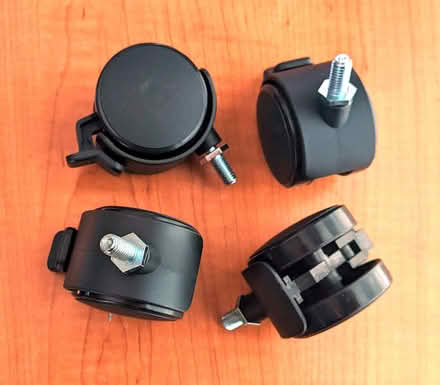 Photo of free 4 lockable chair casters (Groton) #1