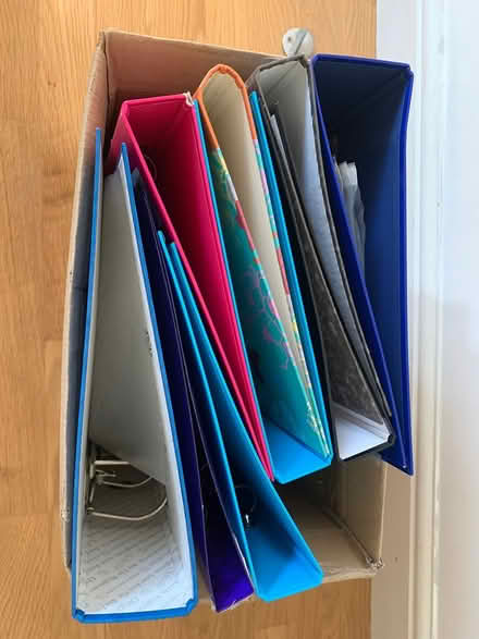 Photo of free Various A4 folders (Northwood HA6) #1