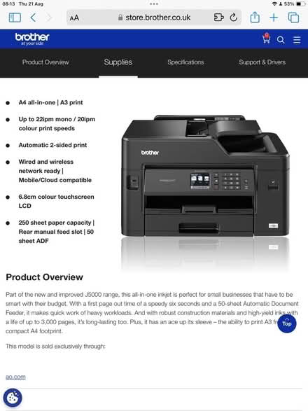 Photo of free Wireless Printer (Ballumbie DD4) #1