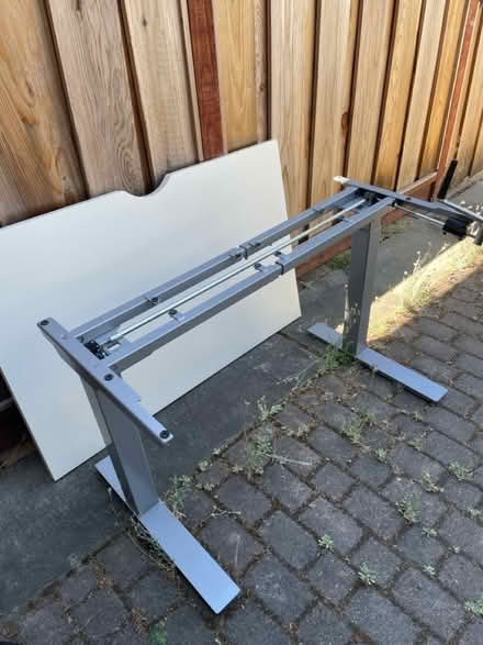 Photo of free Sit-stand desk (Orchard Ave, Mountain View) #1