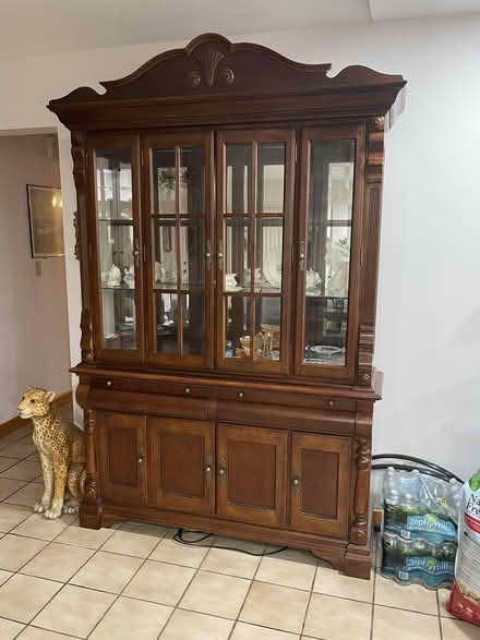 Photo of free Lighted hutch (52nd Ct N) #1