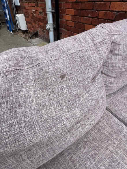 Photo of free Leather and fabric corner sofa (Swindon SN2) #4