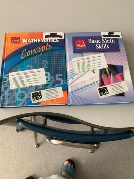 Photo of free Middle school math textbooks (Lafayette) #1