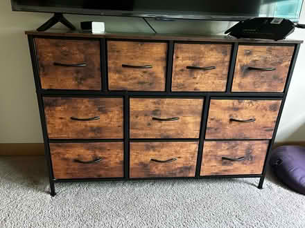 Photo of free TV Stand with storage (Greenwood) #1