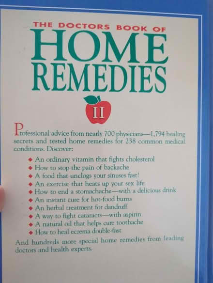Photo of free Book home remedies (Shippon OX13) #2