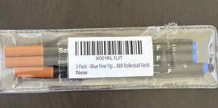 Photo of free 888 rollerball refill 3-pk (Sunnyvale near Fremont H.S.) #2
