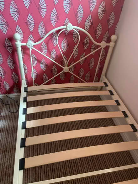 Photo of free Metal Frame Single Bed (Little Hulton M28) #1