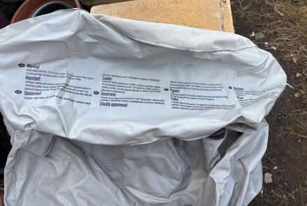 Photo of free Adult inflatable chair - light grey (Lemsford AL8) #1