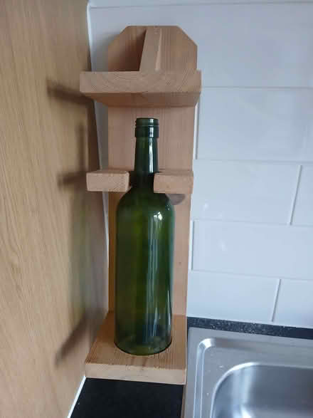 Photo of free Wooden bottle holder (Wenslade Park EX5) #1
